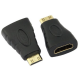 Переходник miniHDMI -> HDMI прямой