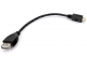 Переходник-адаптер OTG micro B - USB A (m-f, кабель 0.15 м, USB-Host)