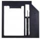 Салазки для замены привода в ноутбуке на 2,5" HDD, SATA (для DVD UltraSlim 9,5 мм) (Optibay)