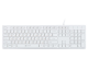 Клавиатура Оклик 500M USB белый