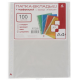 Папка-вкладыш Бюрократ СуперЛюкс -060GSLUX (глянцевые А4+ 60мкм, 100шт)