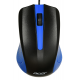 Мышь Acer OMW011 черный/синий (1200dpi, USB, провод 1,3м)
