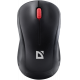 Беспроводная мышь Defender MB-205 черный (1200dpi, USB, бесшумная, без батареек в комплекте АА 1шт) (52205)