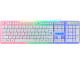 Клавиатура Defender Daily GK-172 белый USB(подсветка) (45172)